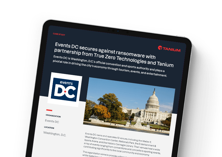 mobile featured image: Events DC case study