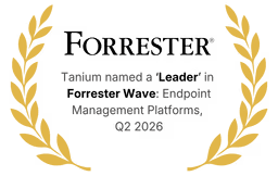 Tanium, ‘포레스터 웨이브: 엔드포인트 관리 플랫폼, Q2 2026’에서 리더로 선정