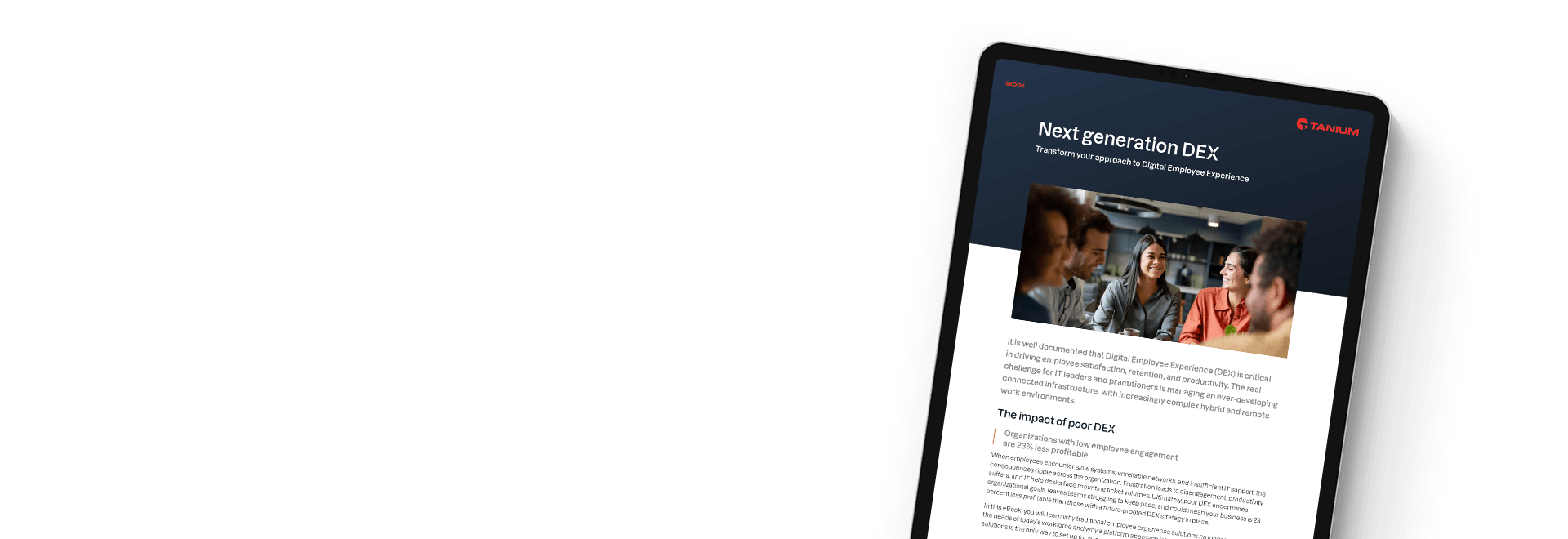 Next Generation DEX Transform your approach to Digital Employee Experience solution brief