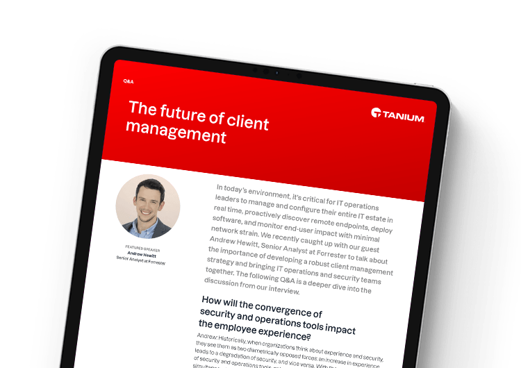Q&A: The future of client management