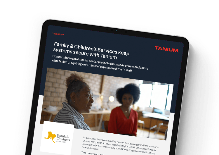 Mobile featured image: Family and Children's Services case study