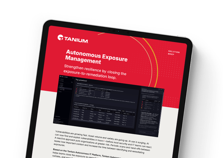Exposure Management Solution Brief mobile