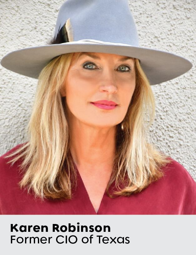 Headshot of Karen Robinson, Former CIO of Texas